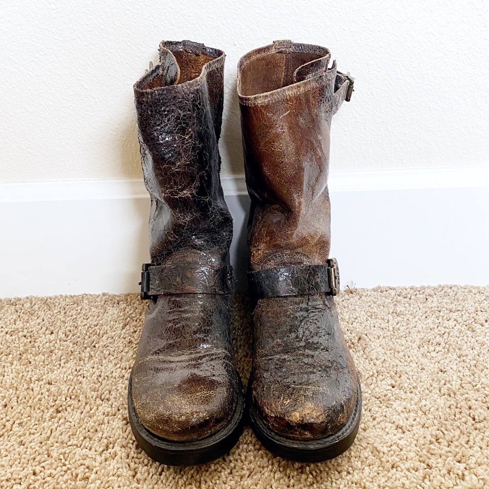 Frye Distressed Boots